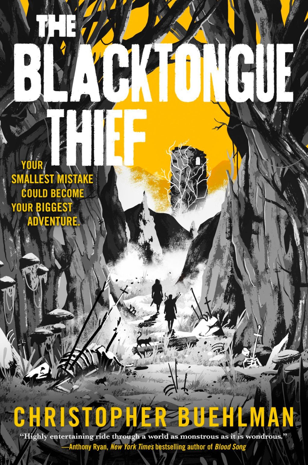 Book Review: The Blacktongue Thief by Christopher Buehlman (fantasy)