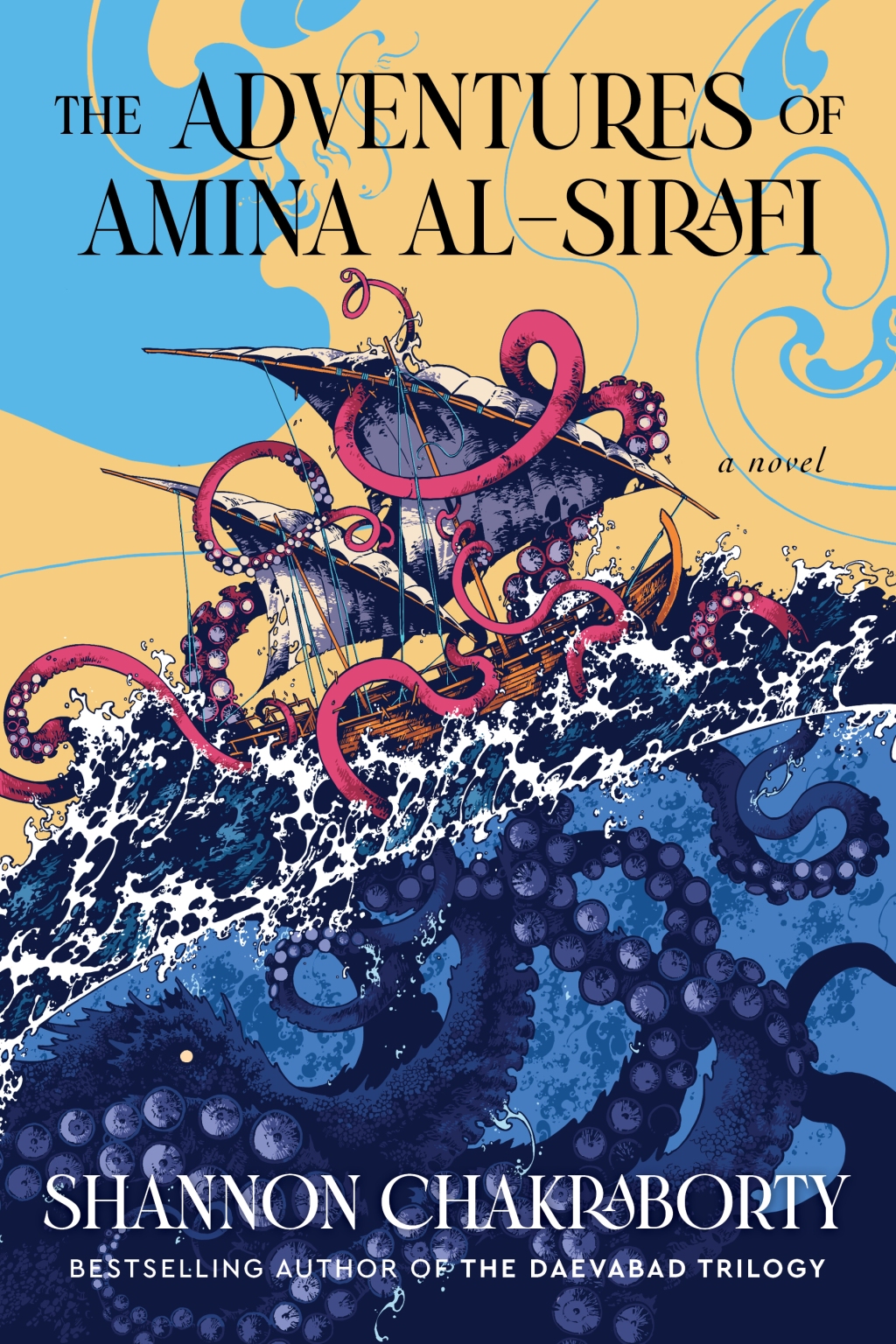 Book Review: The Adventures of Amina al-Sirafi by Shannon Chakraborty (fantasy)