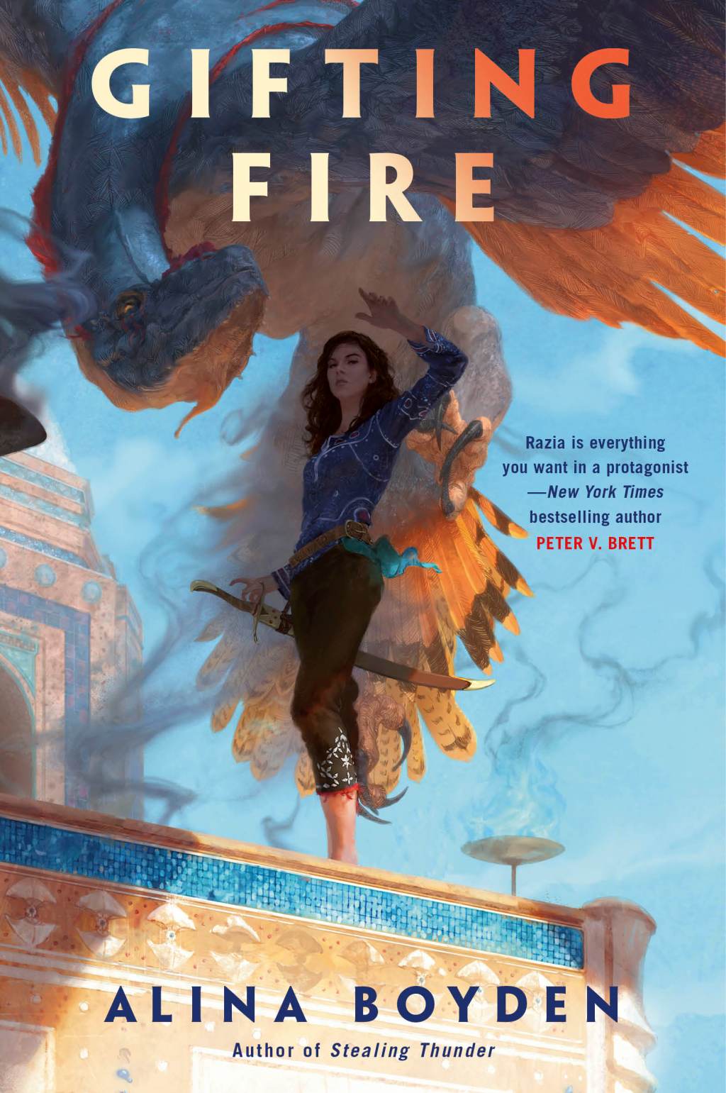 Book Review: Gifting Fire by Alina Boyden (fantasy)
